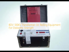 BDV 100KV Transformer Oil Testing Equipment For Dielectric Strength